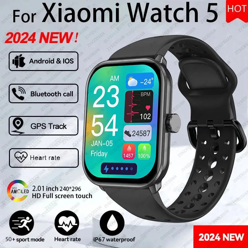 2.01" HD Smartwatch Bluetooth Call IP67